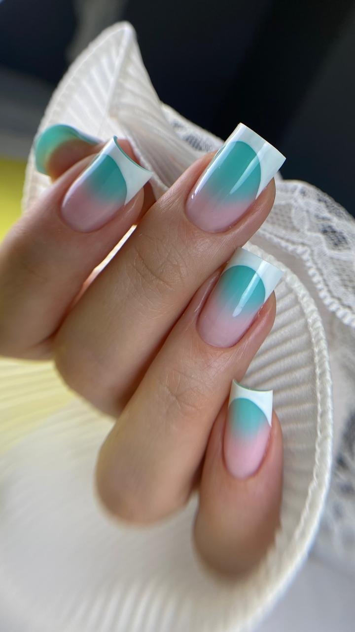 Uñas con sistema Dual realizadas por Norela Morales en Medellín